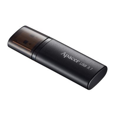 Apacer Накопитель 128GB USB 3.2 Type-A AH25B Чёрный AP128GAH25BB-1 фото
