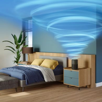 Philips Очиститель воздуха PureProtect Mini 900, 65м2, 250м3/час, HEPA +угольный фильтр, датчик качества воздуха, Wi-Fi, темно-серый