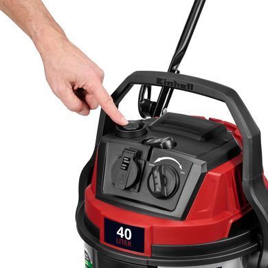 Einhell Пилосос професійний Einhell TE-VC 4090 SACL 1150Вт 225мБар 40л 10.1кг 2347445 фото