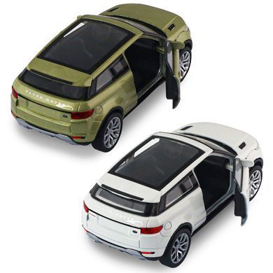 Автомодель - LAND ROVER RANGE ROVER EVOQUE (білий, зелений) 250388W фото