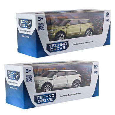 Автомодель - LAND ROVER RANGE ROVER EVOQUE (білий, зелений) 250388W фото
