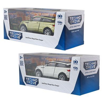 Автомодель - LAND ROVER RANGE ROVER EVOQUE (білий, зелений) 250388W фото