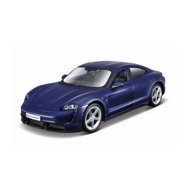 Автомодель - PORSCHE TAYCAN TURBO S (ассорти синий, белый, 1:24) 18-21098 фото