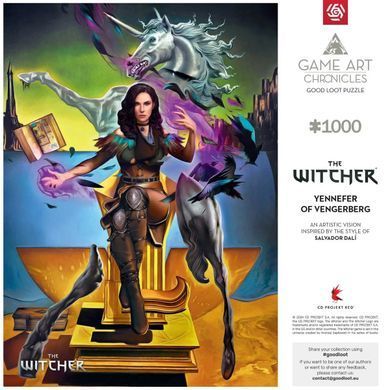 GoodLoot Пазл The Witcher Yennefer & Salvador Dali 1000 эл. 5908305247555 фото