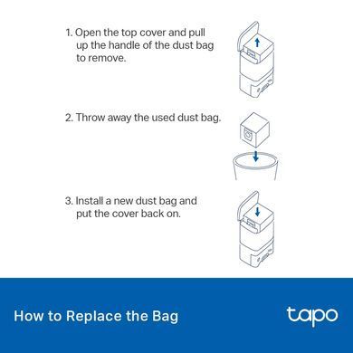 TP-Link Одноразовий мішок для пилу TP-LINK TAPO RVA200 TAPO-RVA200 фото