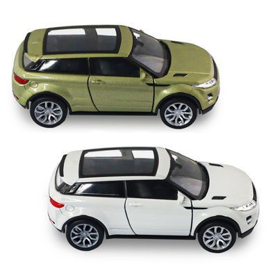 Автомодель - LAND ROVER RANGE ROVER EVOQUE (білий, зелений) 250388W фото