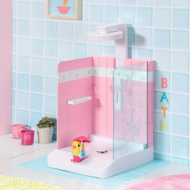 Автоматическая душевая кабинка для куклы BABY BORN - КУПАЕМСЯ С УТОЧКОЙ 830604 фото