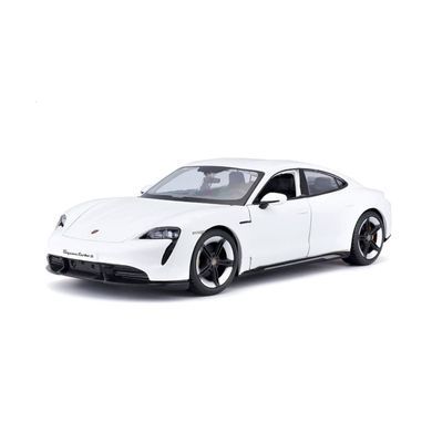 Автомодель - PORSCHE TAYCAN TURBO S (ассорти синий, белый, 1:24) 18-21098 фото
