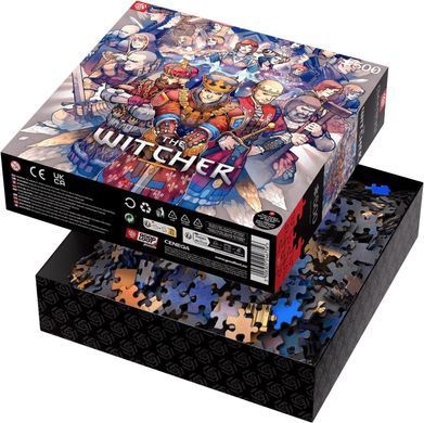 GoodLoot Пазл Gaming: The Witcher Northern Realms 500 ел. 5908305246756 фото