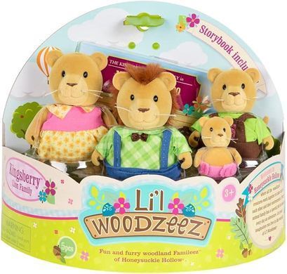 Li`l Woodzeez Набір фігурок Сім'я Левів 4од WZ6660Z фото
