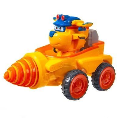Super Wings Игровой набор Donnie's Driller, Бурильный автомобиль Донни EU730843 фото