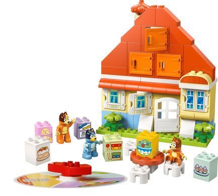 LEGO Конструктор LEGO DUPLO Bluey Родинний дім Блуї із грою на запам'ятовування 10459 фото