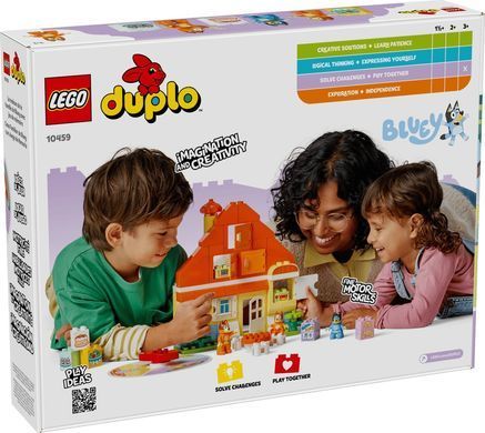 LEGO Конструктор LEGO DUPLO Bluey Родинний дім Блуї із грою на запам'ятовування 10459 фото