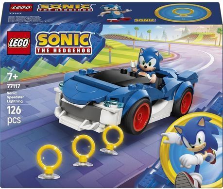 LEGO Конструктор LEGO Sonic Сонік: спідстер &laquo;Блискавка&raquo; 77117 фото
