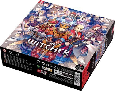 GoodLoot Пазл Gaming: The Witcher Northern Realms 500 ел. 5908305246756 фото