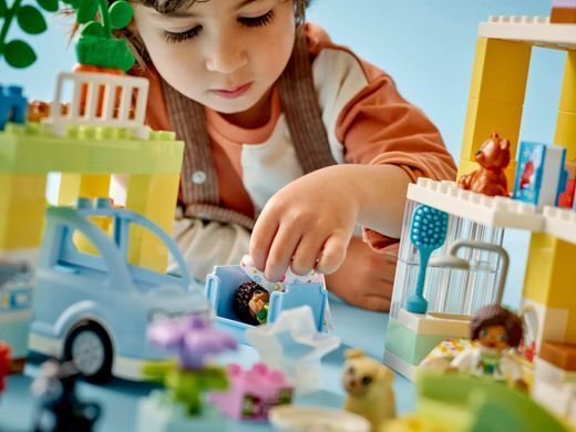 LEGO Конструктор DUPLO Town Семейный дом 3 в 1 10994 фото