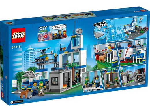Конструктор LEGO City Поліцейська дільниця 60316 фото