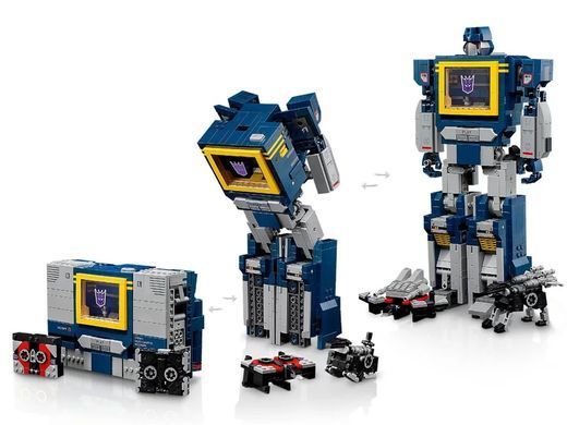 LEGO Конструктор LEGO Icons Transformers: Саундвейв 10358 фото