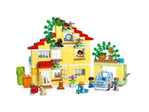 LEGO Конструктор DUPLO Town Семейный дом 3 в 1 10994 фото