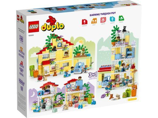 LEGO Конструктор DUPLO Town Семейный дом 3 в 1 10994 фото