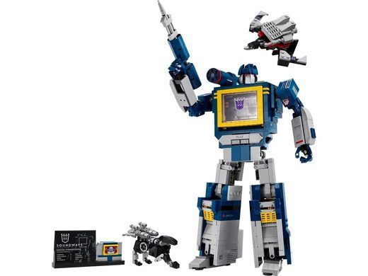 LEGO Конструктор LEGO Icons Transformers: Саундвейв 10358 фото