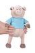 Мягкая игрушка Same Toy Свинка в тельняшке (голубой) 35 см 3 - магазин Coolbaba Toys