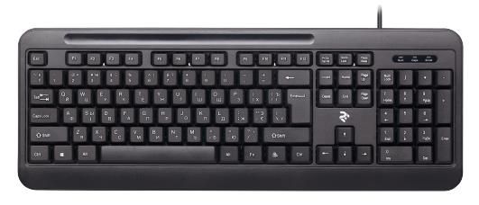 Клавіатура 2E KM1040 USB Black 2E-KM1040UB фото