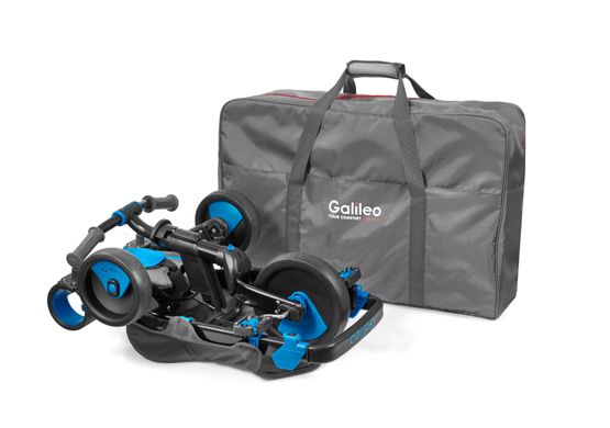 Трехколесный велосипед Galileo Strollcycle Black Синий GB-1002-B фото