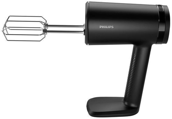 Philips Миксер ручной 5000 series 500Вт, насадки-4+блендер, измельчитель, турборежим, черный HR3781/20 фото