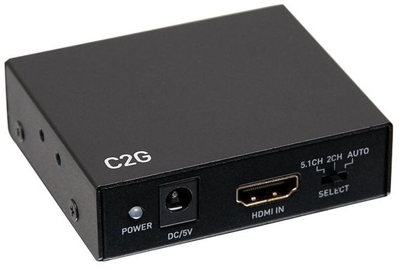 Деємбедер C2G HDMI audio > toslink, mini jack C2G41003 фото