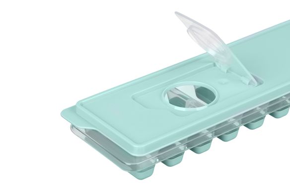 Форма для льоду Ardesto Fresh Stick з кришкою, голубий тіффані, силікон, пластик AR1102TP фото