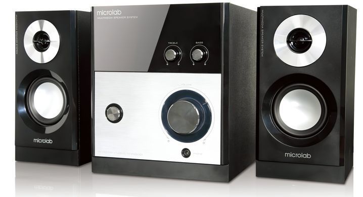 Microlab Акустична система M-880 2.1, 59W, mini-jack, чорний M-880 фото