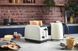 Russell Hobbs Тостер Colours Plus, 1600Вт, нержавейка, подогрев,разморозка, бежевый