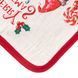 ARDESTO Potholder Christmas Gingerbread 18х20cm, 100% polyester (front), 100% cotton (back), red