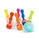 Ігровий набір - ЯСКРАВИЙ БОУЛІНГ (6 кеглів, куля, підставка) 4 - магазин Coolbaba Toys