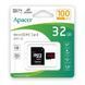 Apacer Карта памяти microSD 32GB C10 UHS-I R100MB/s + SD 2 - магазин Coolbaba Toys