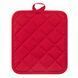 ARDESTO Potholder Christmas Gingerbread 18х20cm, 100% polyester (front), 100% cotton (back), red