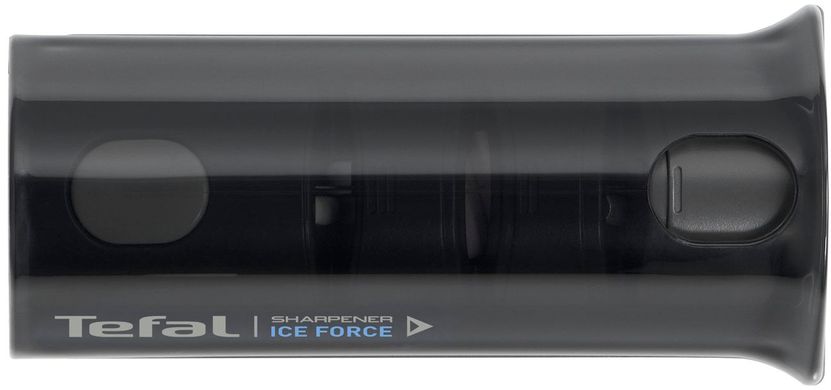 Точилка для ножів Tefal Ice Force, сірий, кераміка/пластик K2650534 фото