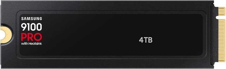 Samsung Накопитель SSD Samsung M.2 4TB PCIe 5.0 9100PRO+ радиатор MZ-VAP4T0CW фото