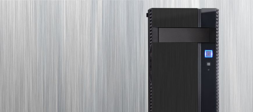 Корпус SilverStone PS14B-E, без БЖ, 2xUSB3.0, Steel Side Panel, ATX, Black SST-PS14B-E фото
