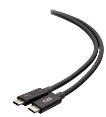 C2G Кабель USB-C Thunderbolt 4 2.0м 40Гбс Чорний C2G28887 фото