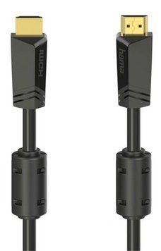 HAMA Кабель HDMI - HDMI 4K Ethernet Gold 10 m Black 00205009 фото