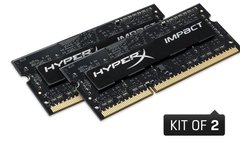 Пам'ять до ноутбука Kingston DDR3 1600 16GB KIT (8GBx2) SO-DIMM 1.35V HyperX Impact - купити в інтернет-магазині Coolbaba Toys