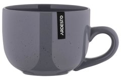 Чашка Ardesto Bagheria, 480 мл, Grey, кераміка AR2648GREY фото