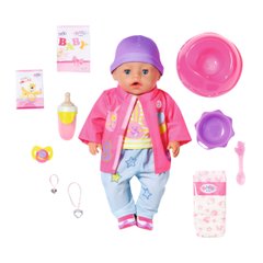 Лялька BABY BORN серії "Ніжні обійми" - ЧАРІВНА ДІВЧИНКА В УНІВЕРСАЛЬНОМУ ВБРАННІ (43 cm, з аксес.) - купити в інтернет-магазині Coolbaba Toys