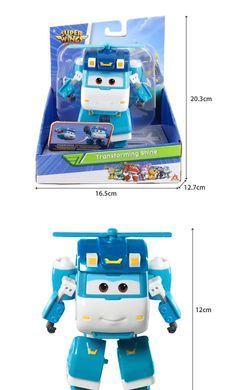 Super Wings Игровая фигурка-трансформер Transforming Шайн (Shine) EU770239 фото