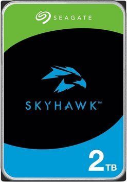 Seagate Жорсткий диск 2TB 3.5" 256MB SATA SkyHawk ST2000VX017 фото