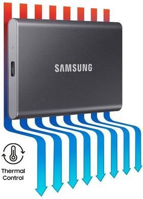 Samsung Портативный SSD 4TB USB 3.2 Gen 2 Type-C T7 Shield MU-PC4T0T/WW фото
