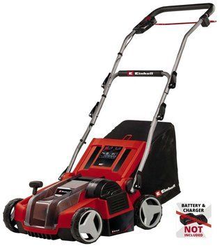 Einhell Аэратор-скарификатор аккумуляторный GE-SA 36/35 Li - Solo 36В 35см бесщеточные ножи 16шт 11.31кг (без АКБ и ЗУ) 3420685 фото