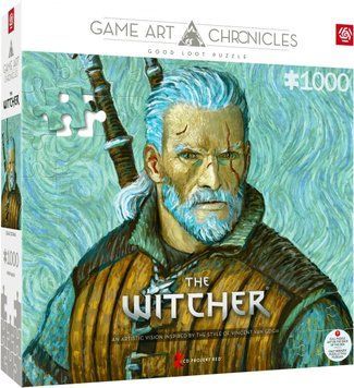 GoodLoot Пазл The Witcher Geralt of Rivia & Vincent van Gogh 1000 эл. 5908305247548 фото